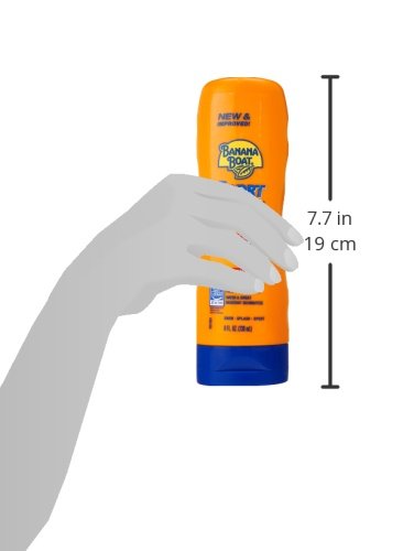 Banana Boat Ultra SPF 50 Sunscreen Lotion, 8oz - Oxybenzone Free, Water Resistant