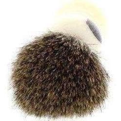 Vulfix 1000A Pure Badger Shaving Brush, Faux Ivory