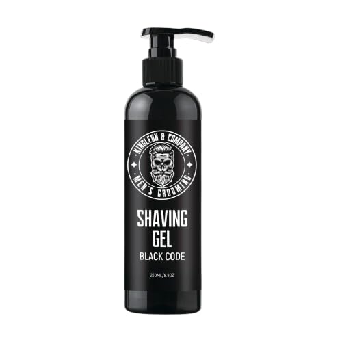 Kingleon Shaving Gel – Aloe Vera, Vitamin E & Chamomile – Smooth, Hydrating, Irritation-Free Shave – Prevents Razor Burn & Cuts – Sensitive Skin Friendly – Made in Korea
