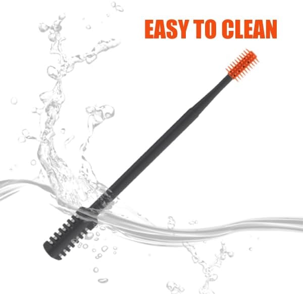 5Pcs 2-in-1 Nasal Hair Cutter, 2026 Upgrade Design Double Sided Nose Hair Cutter, Portable 360° Rotating Nose Hair Trimmer for Men and Women, Gray