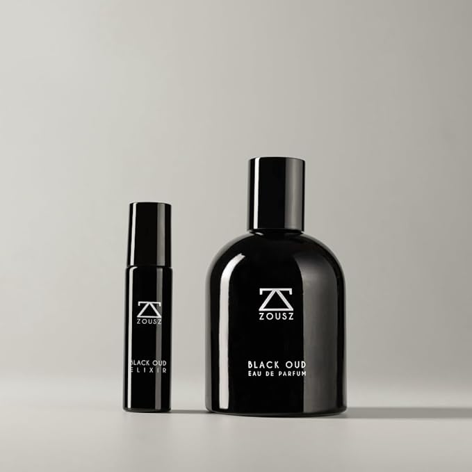 ZOUSZ Black Oud Eau De Parfum - Luxury Oud Perfume for Men with Black Oud Wood Oil - Oud Fragrance with Sandalwood, Cedarwood & Patchouli Scent Gift for Men