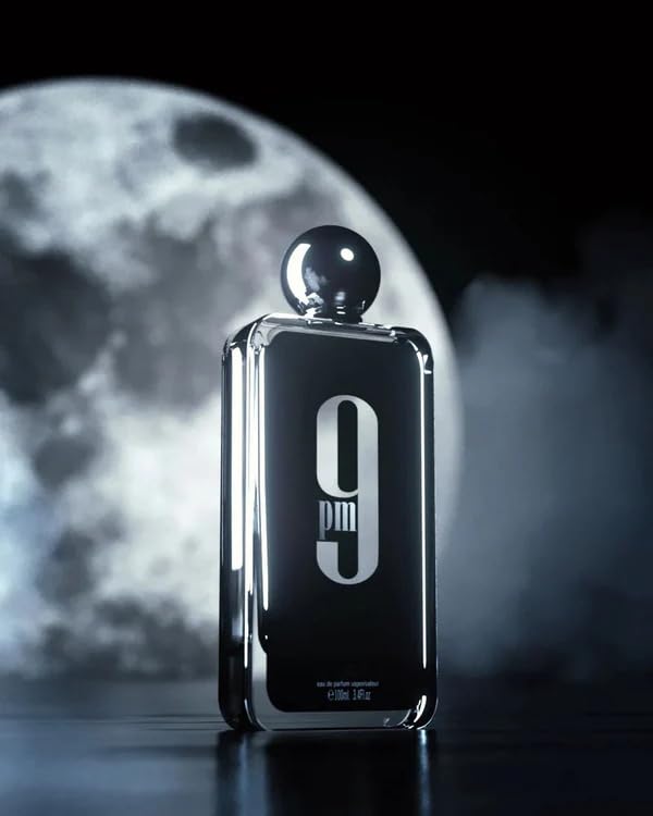 9PM Eau de Parfum for Men Spray, Long Lasting Cinnamon 3.4 Oz