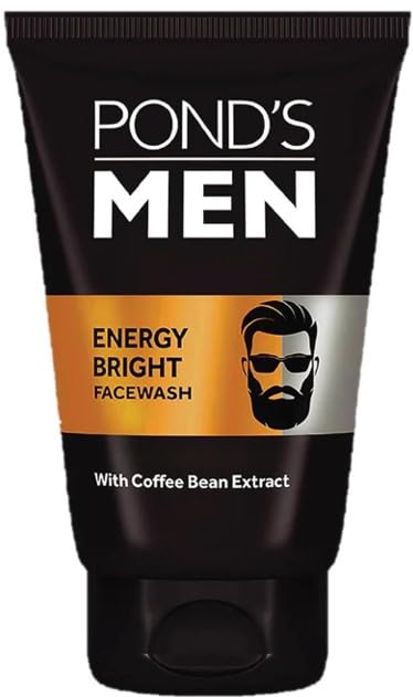 POND'S Men Face Wash with Coffee Bean Extract – Refreshing Daily Cleanser – 100 g