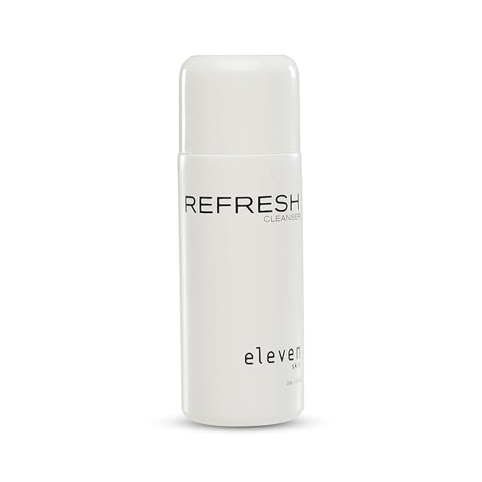 Elevenskin Refresh Facial Cleanser - Gentle Gel Face Wash with Seaweed & Marine Extracts - Hydrating Makeup Remover, Face Cleanser for Women & Men - All Skin Types, 4 fl oz