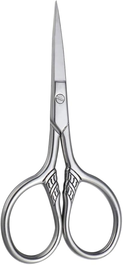 Beard Mustache Scissors Stainless Steel Mustache Trimming Shear Men Beard Scissors For Facial Body