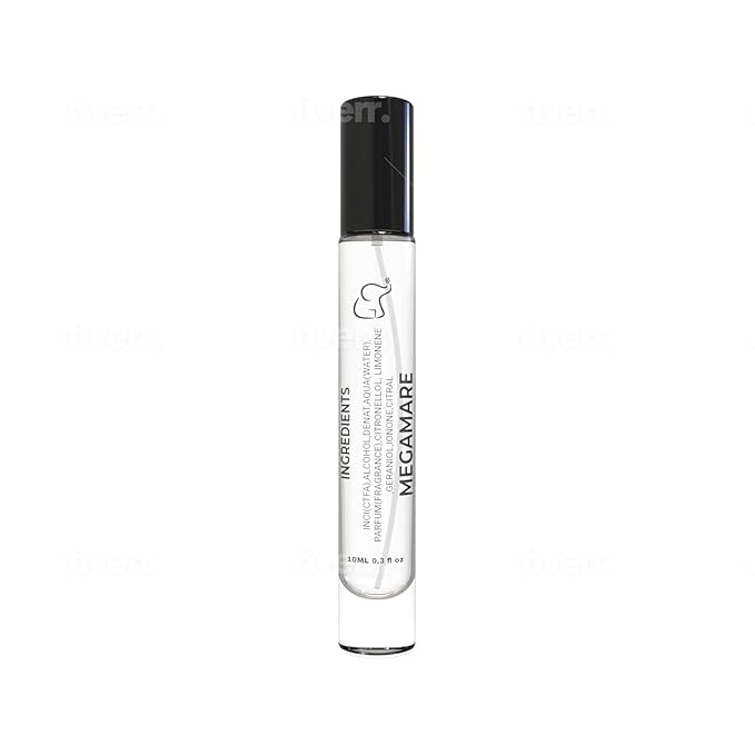 Equivalence of Megamare Extrait de Parfum Long Lasting Daily 12-14 Hours Perfume Oil Concentrated Spray for Unisex, All Skin Types - 99% Same Fragrance(Large Bottle not INCLUDED)