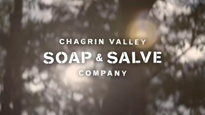 Chagrin Valley Natural Soap Bar - Organic Castile & Shea Butter - For Sensitive Skin and Itchy Skin Relief - Large 5.6 oz Unscented Bar Soap For Women and Men