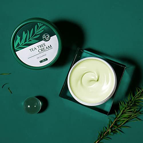 AKARY Tea Tree Oil Face Cream for Oily Skin, Extra Soothing & Nourishing Non-Greasy Facial Moisturizer, Gently Repair For Dry Skin, Balancing Oily Skin Moisturizer - Non-Greasy Moisturizer