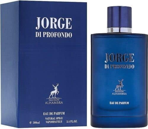 Jorge Di Profumo Deep Blue by Maison Alhambra for Men - 3.4 oz EDP Spray