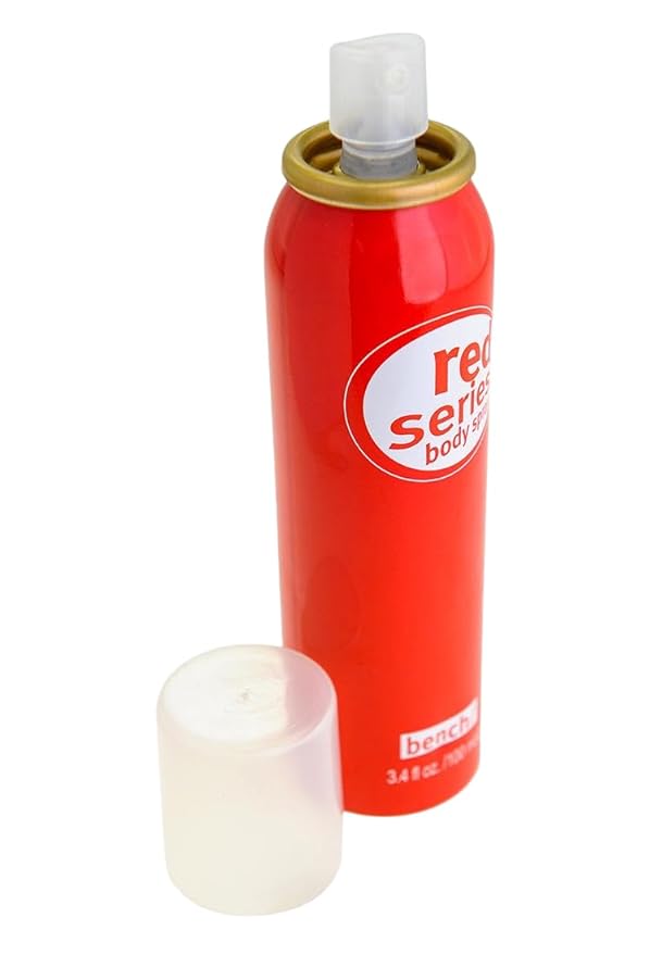 Bench Body Spray Red Series - Features Spicy and Woody Notes - Perfect for the Modern Man - 100 ml