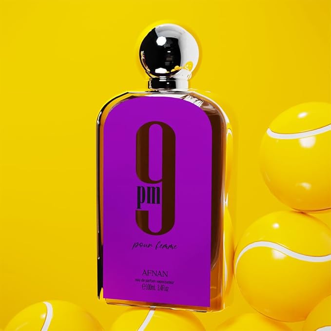 Afnan 9 PM Pour Femme Eau De Parfum, 3.4 Fl. Oz