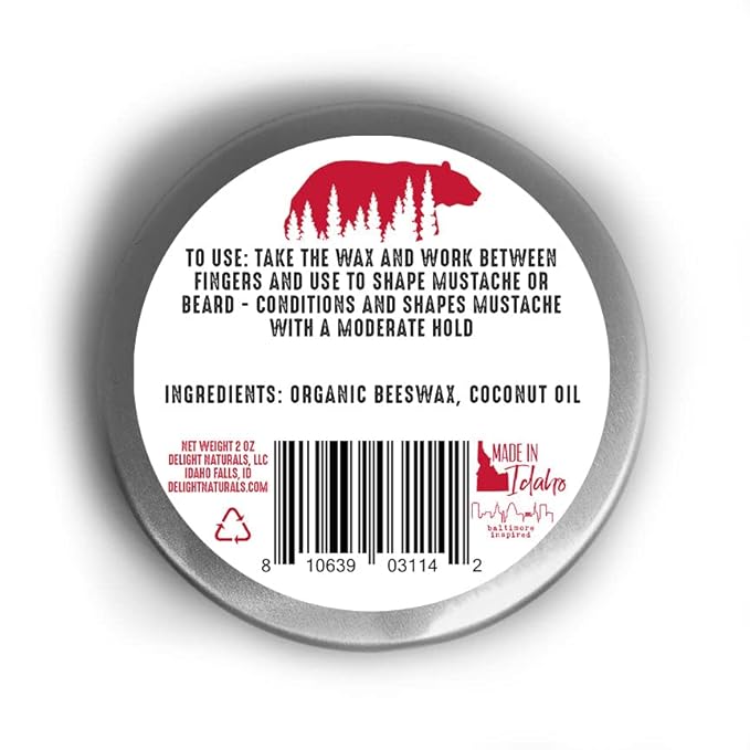 Pratt Street Mustache Wax by Voyageur Grooming