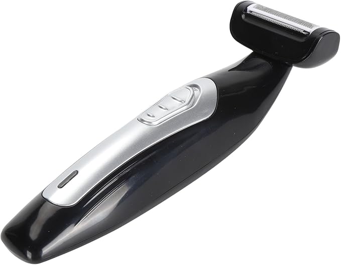 Back Shavers for Men, Long Handle Foldable Back Hair Removal and Body Shaver, Electric Body Hair Trimmer, Manual Back Trimmer with Cleaning Brush, Mens Grooming Kit