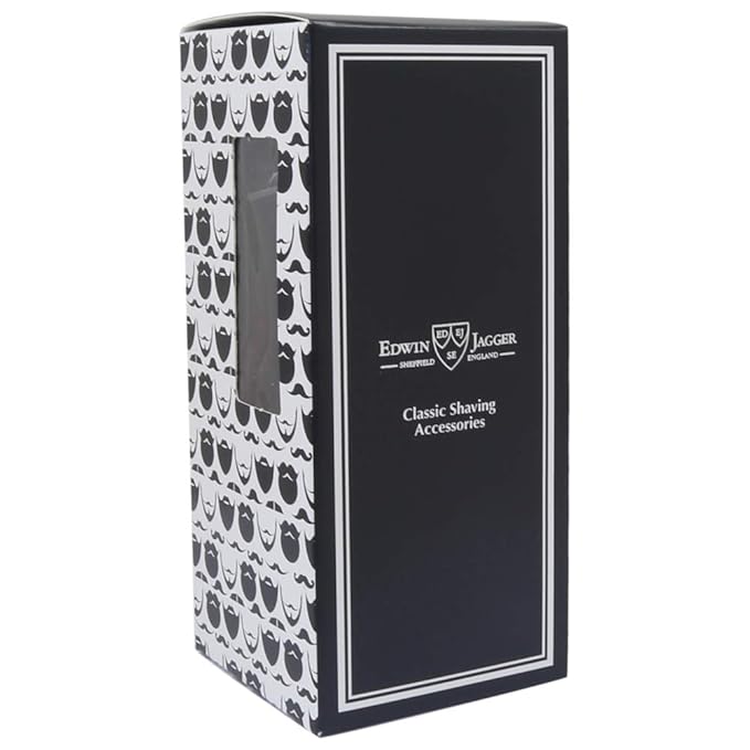Edwin Jagger Double Edge Safety Razor, Long Handle, Chrome