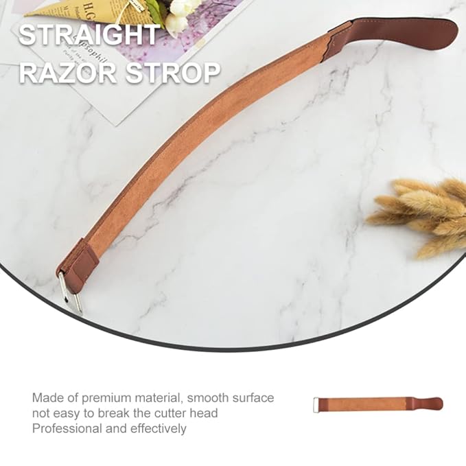 Sharpening Strop Dual-sided Leather Strap for Efficient Maintenance Barber Shop