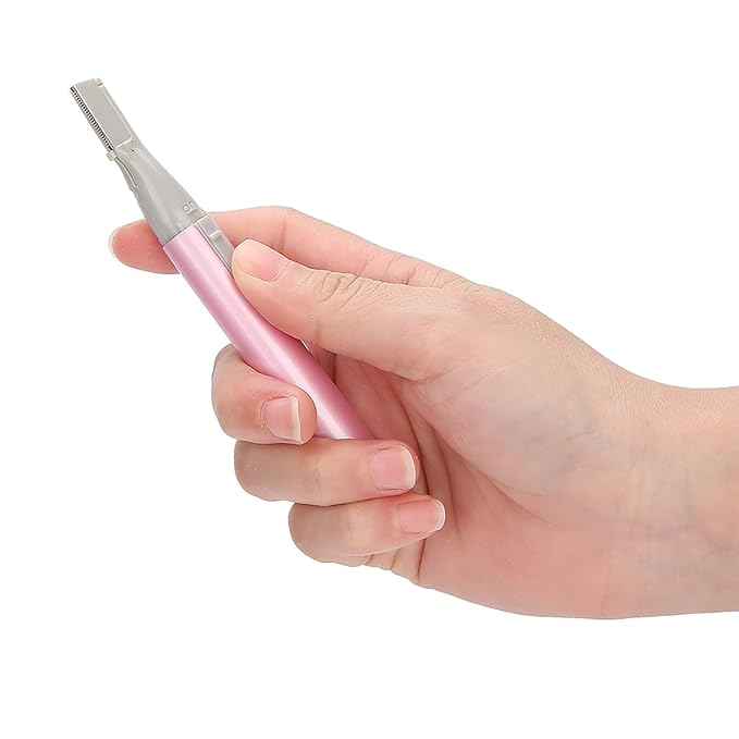 Electric Eyebrow Trimmer , Portable Electric Eyebrow Razors , Painless Face Hair Removal Tool , Electric Eyebrow shaver for Women for Eyebrows , Neckline , Nose , Ears , moment and Painless Hair Removal