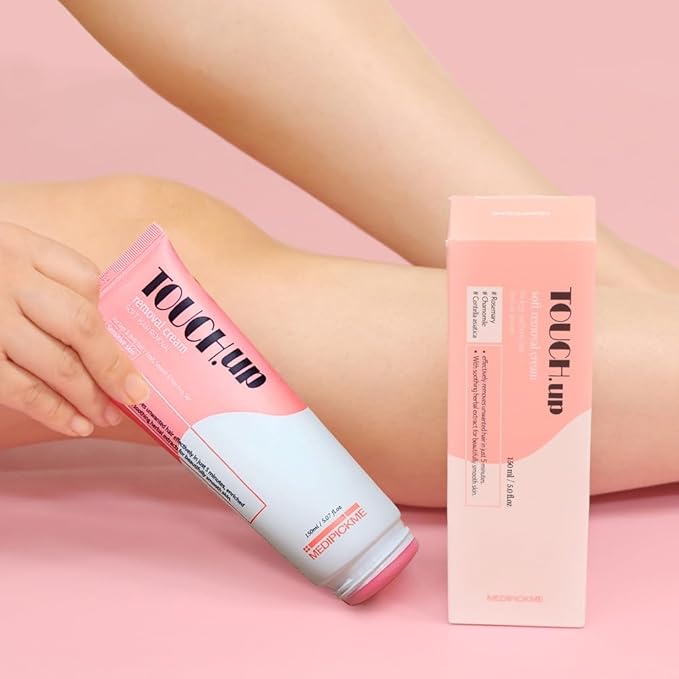 Touch-Up Painless Hair Removal Gel for Bikini Area - All Skin Types Treatment for Women & Men, 150ml