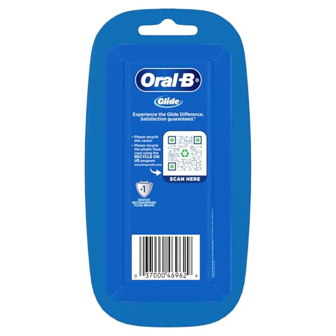 Oral-B Glide Pro-Health Original Floss Twin Pack 100 M, Packaging May Vary (Pack of 2)