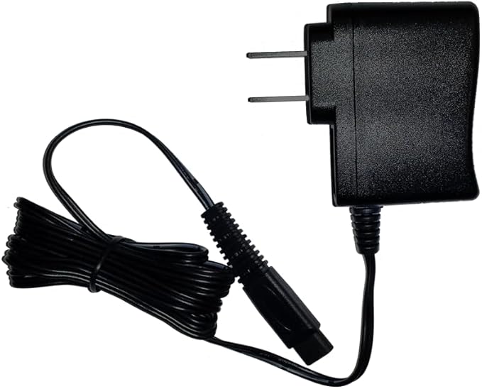 Andis 17295 Replacement Charging Cord Adapter for ProFoil Lithium TS-1 & TS-2 Shaver - Plug Directly into Wall Outlet or Socket - Compatible for Quick, Convenient Charging Shaver, Black