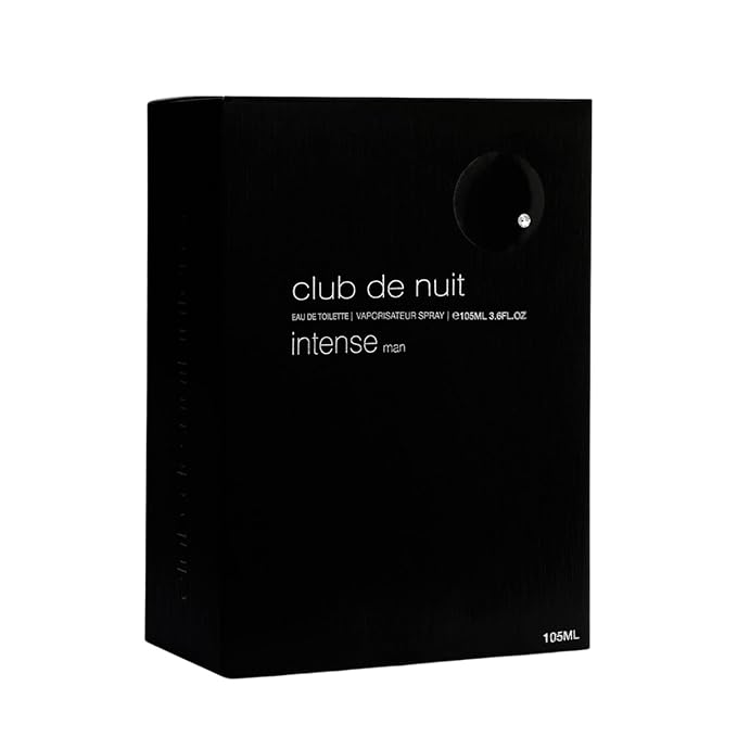 Club De Nuit Intense for Men Eau de Toilette Spray, 3.6 Ounce