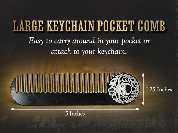 THE VINTAGE GROOMING CO. Gold Standard Mustache Kit - 4 One Ounce Mustache Wax, 2 Combs, 1 Night Fury Mustache Wax Remover Oil