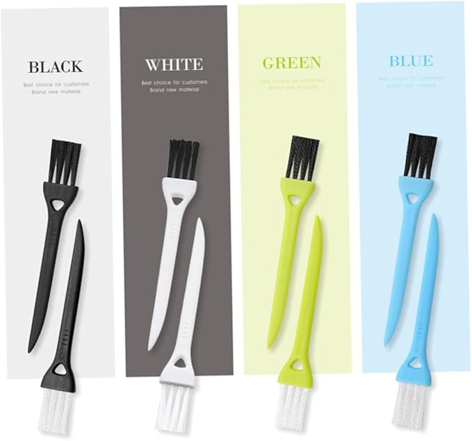 FOMIYES 108pcs Electric Shaver Cleaning Brush Cleaner Non-Shedding Hair Brush for Precision Cleaning Hard Reach Areas Comfortable Grip for Salon Personal Use