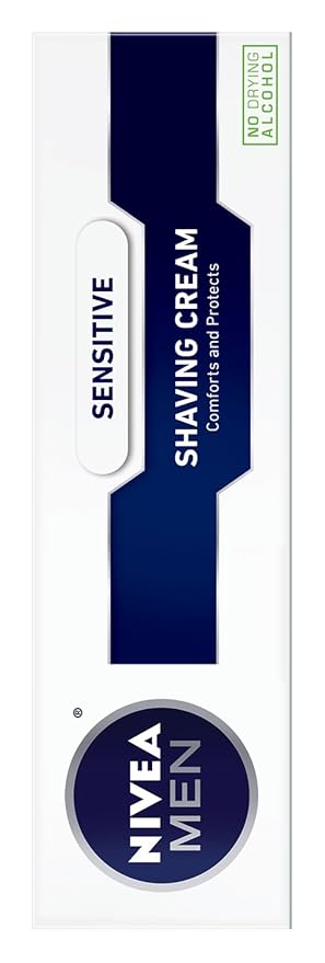 NIVEA MEN Sensitive Shaving Cream, 3.5 oz Tube