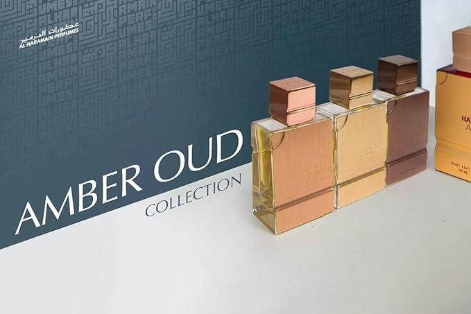 Al Haramain Amber Oud White Edition for Unisex - Arabian Perfume for Women & Men - Long Lasting Fragrance with Notes of Bergamot, Jasmine, Patchouli, Musk, Vanilla - Arabic Eau de Parfum Spray - 2 oz