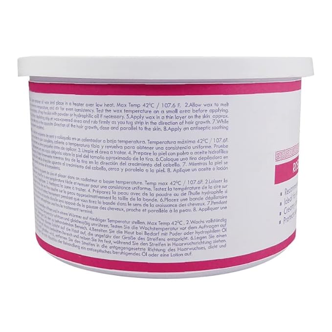 Waxness Spa Choice Rose Creamy Soft Wax 14 oz / 397 ml