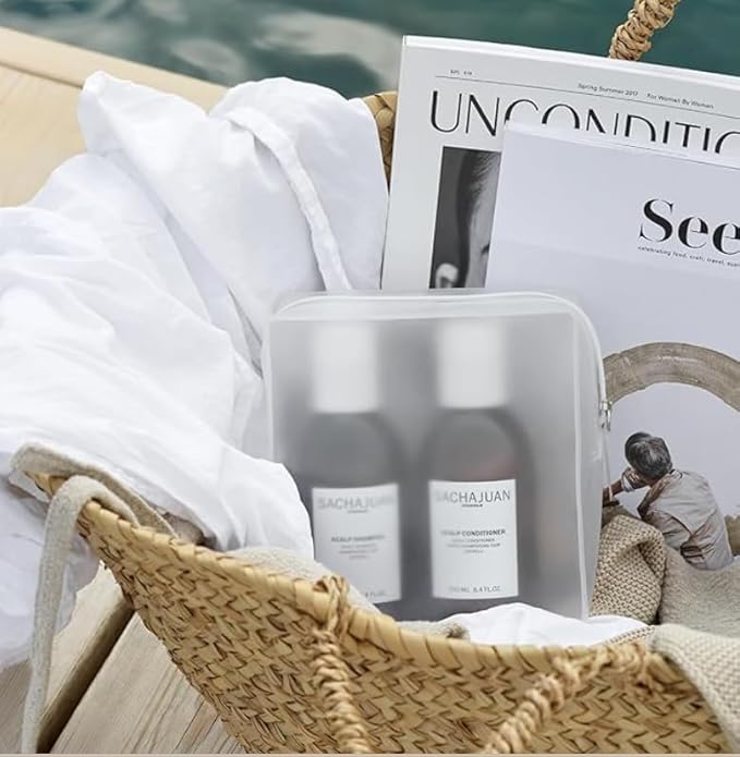 SACHAJUAN Scalp Shampoo and Conditioner Set | Rosemary Oil to Soothe, Balance & Hydrate Dry Flaky Scalp | Lightweight Hydration & Scalp Relief | Vegan & Paraben-Free | Pack of 2 (33.5 oz)