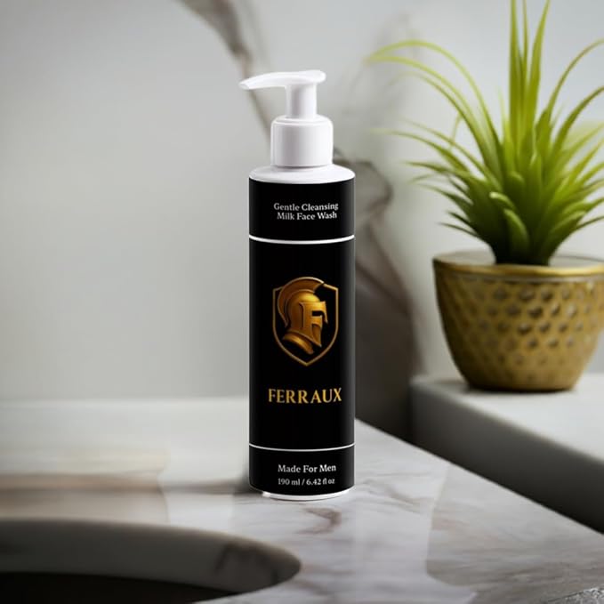 Ferraux Gentle Cleansing Milk Face Wash For Men