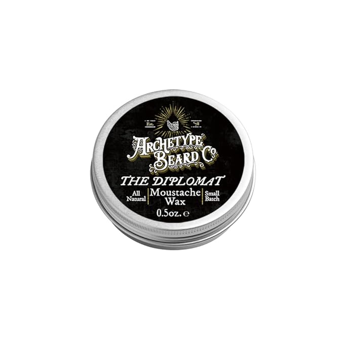 The Diplomat - Moustache Wax (1/2 oz)