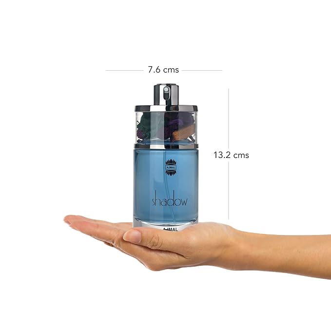 Ajmal Shadow II Pour Homme Eau De Parfum Perfume |Premium, Long Lasting Citrus Floral & Woody Fragrance for Men,100ML
