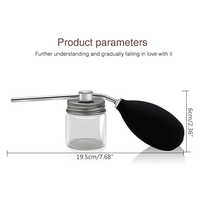 Hair Building Fibers Spray Applicator - Atomizer Silicone Airbag for Hair Fibers - Hair Restorer Kit