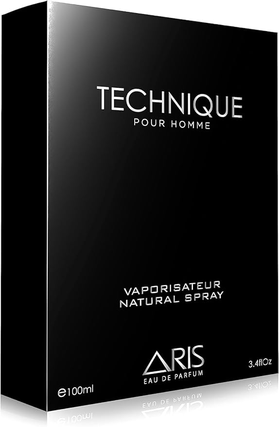 ARIS Technique Eau de Parfum – Long-Lasting Sandalwood and Woody Fragrance for Men – 100mL Perfume Spray with Bonus 15mL Perfume Sample (Randomly Selected)
