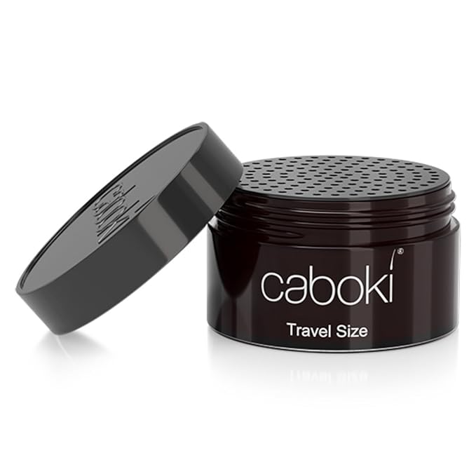 Caboki Hair Loss Concealer (All-Natural Hair Building Fibers) Travel Size (Dark Brown)