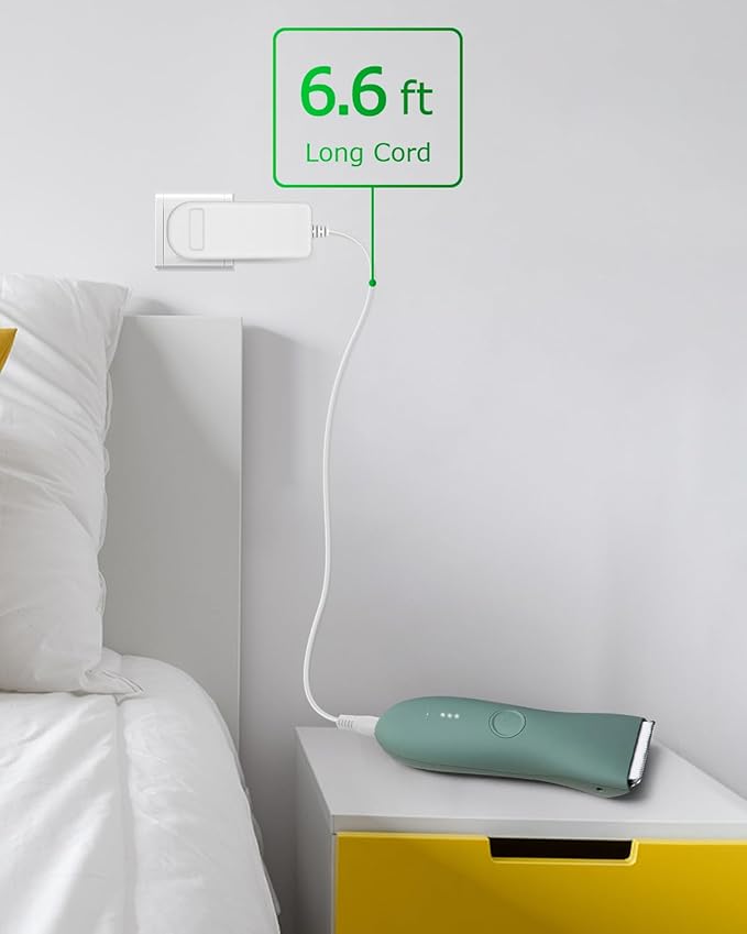 Meridian Trimmer Charger Replacement for Meridian Original M2B M2C M2G Electric Shaver Trimmer 5V Charging Cable for Meridian Power Cord 5V 1A Wall Charger AC Power Adapter White with Shaver Brush