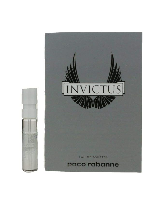 Paco Rabanne Invictus Eau de Toilette Spray for Men, vial, 0.05 fl. Oz./1.5 ml