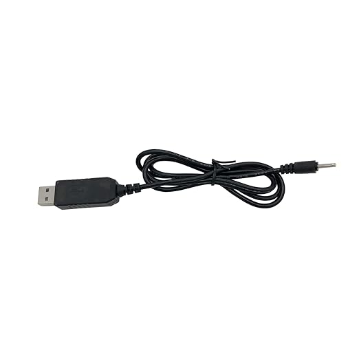 PDEEY Charger Replacement for Braun MGK3010, MGK3220, MGK3221, MGK3321, Type 5513, 5516 Electric Shaver Beard Trimmer, 2.3V USB Cable Power Cord 3.3 FT