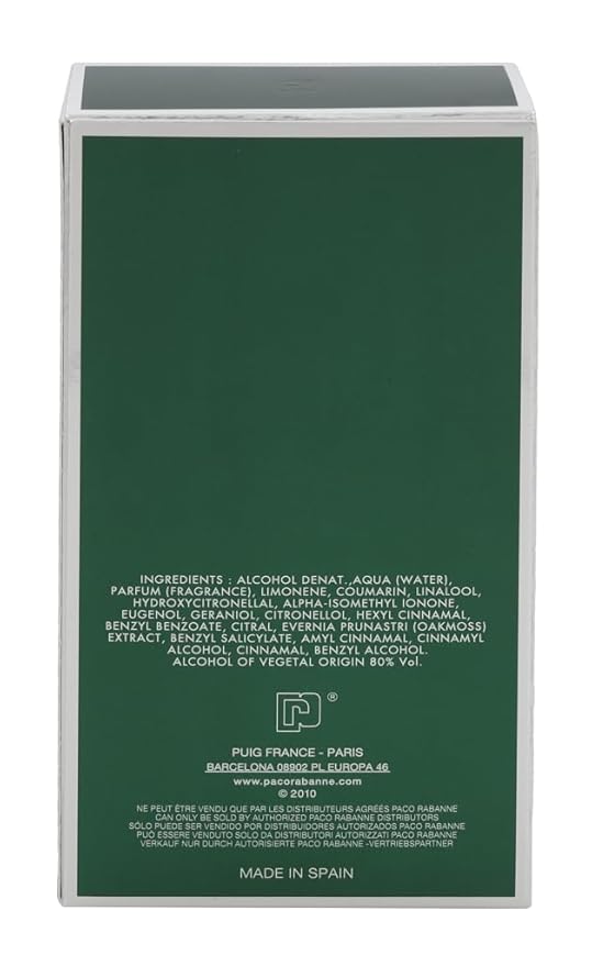 Paco Rabanne Eau De Toilette Spray 3.4 oz