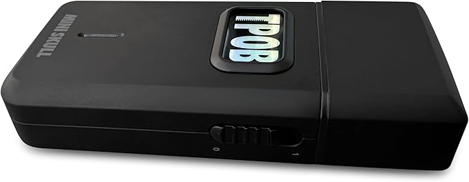 TPOB Mini Skull Single Shaver Compact Design That can fit in Your Pocket with a Turbo Charged Motor, Perfect for Both Professional and at-Home use (Black)