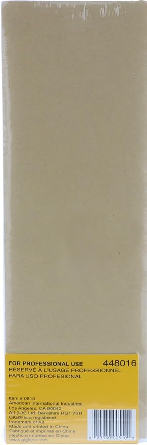 GiGi Cloth Epilating Strips 100 count, Large 3" x 9", 100 Strips
