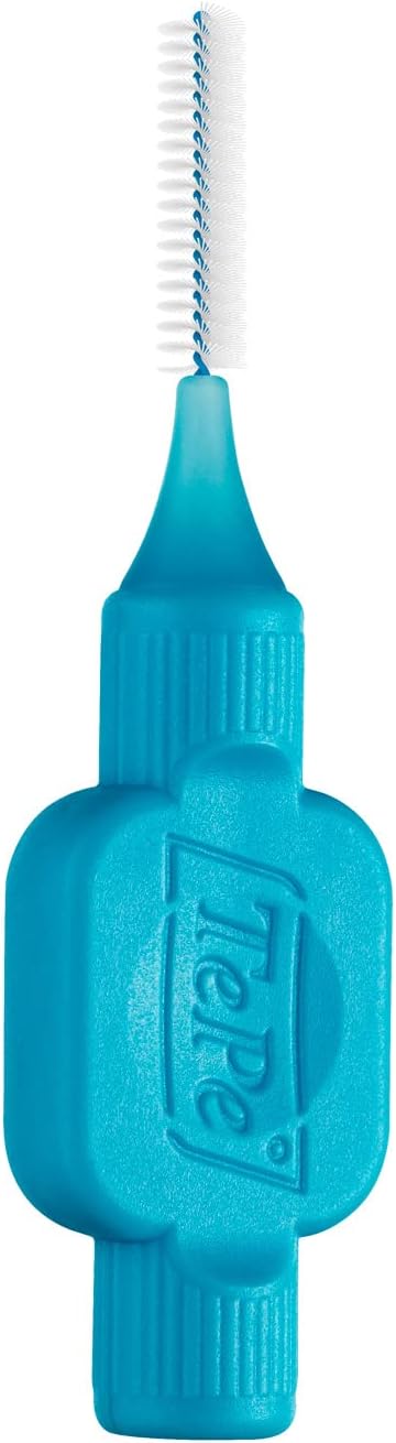 TePe Interdental Brush Original, Soft Dental Brush for Teeth Cleaning, Pack of 6, 0.6 mm, Medium Gaps, Blue, Size 3