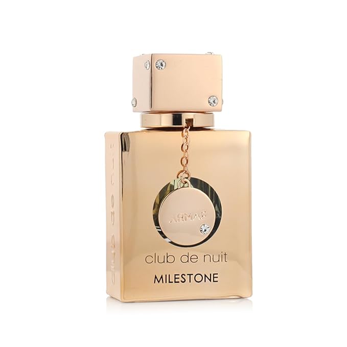 Armaf Club de Nuit Milestone – Aquatic, Woody, Musky – Concentrated Perfume Oil Long-Lasting Fragrance for Unisex, 0.6 Ounce / 18 ml