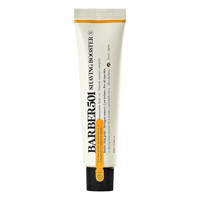 Barber501 Shaving Booster Balm Shaving Cream Men, Shaving Gel, Shave Oil, Travel Shaving Cream (1, Vita)