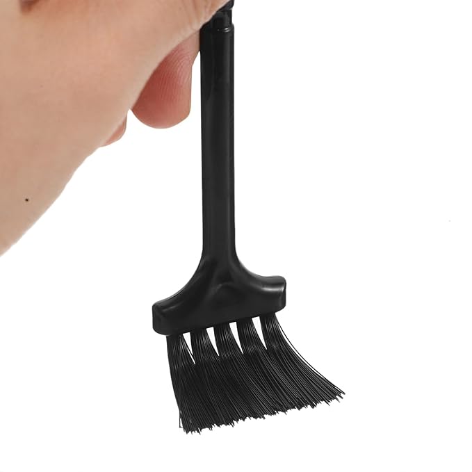 GANAZONO 20pcs Men Electric Razor Cleaning Brush Set with Long Handle – Small Multifunctional Hair Clipper and Shaver Cleaning Brushes for Precise Grooming and Trimmer Maintenance