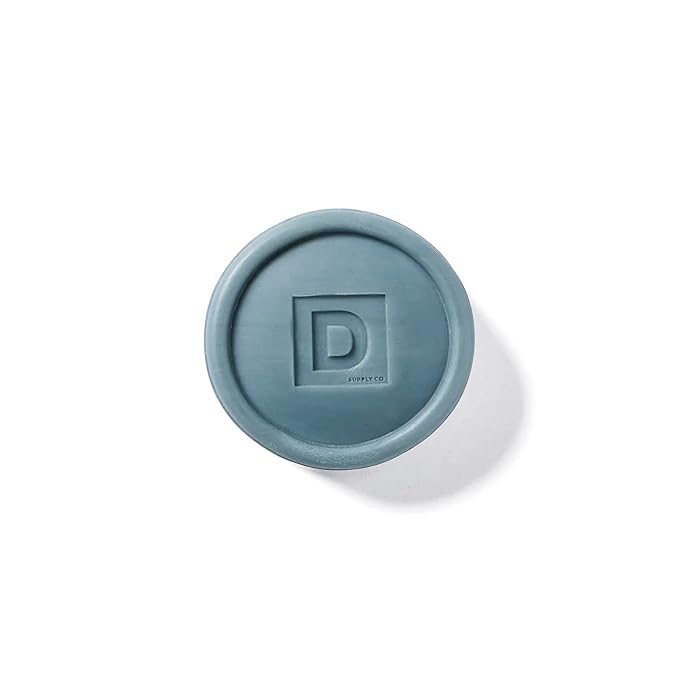 Duke Cannon Supply Co. Bar Soap Puck - Men's Rounded Bar Soap with Masculine Scents - Disc-Shaped Mens Soap - Hydrating & Deep Cleaning - All Skin Types - Midnight Swim, 5 oz