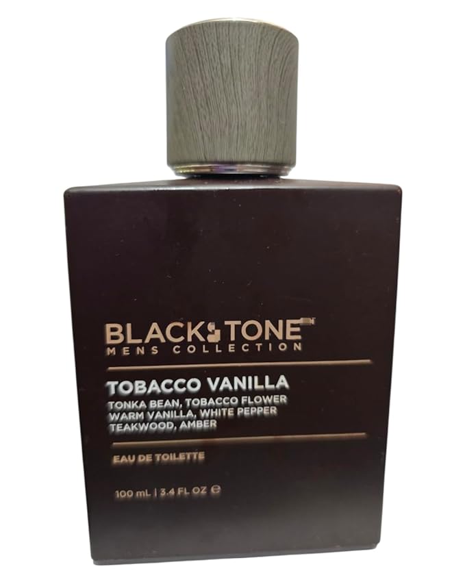 Tobacco Vanilla Fragrance for Men Eau de Toilette Spray 3.4 FL OZ (100 ml) – Warm Scent with Tobacco Flower, Vanilla & White Pepper Notes Unboxed