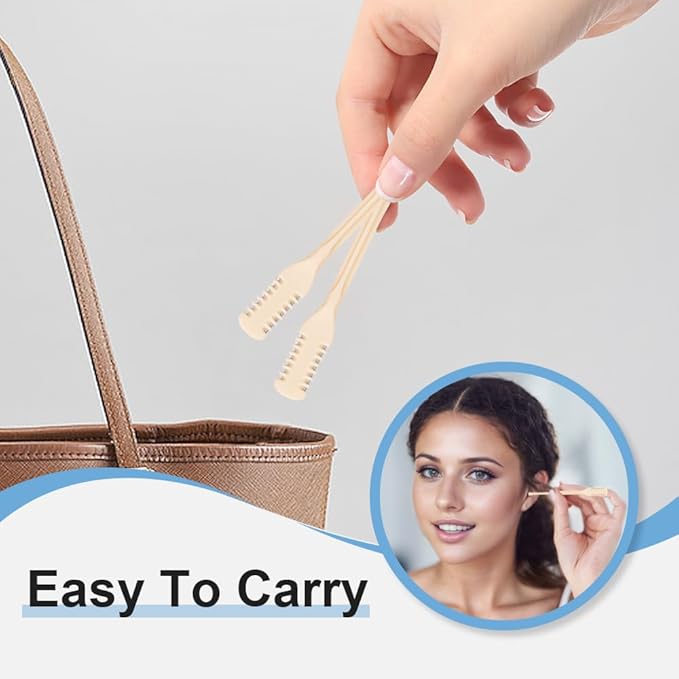 2-in-1 Nasal Hair Cutter, 2026 Upgrade Double Sided Nose Knife, 360° Nostril Hair Remover Tool, Portable Nose Hair Trimmer for Men Women (Dark Green*3)