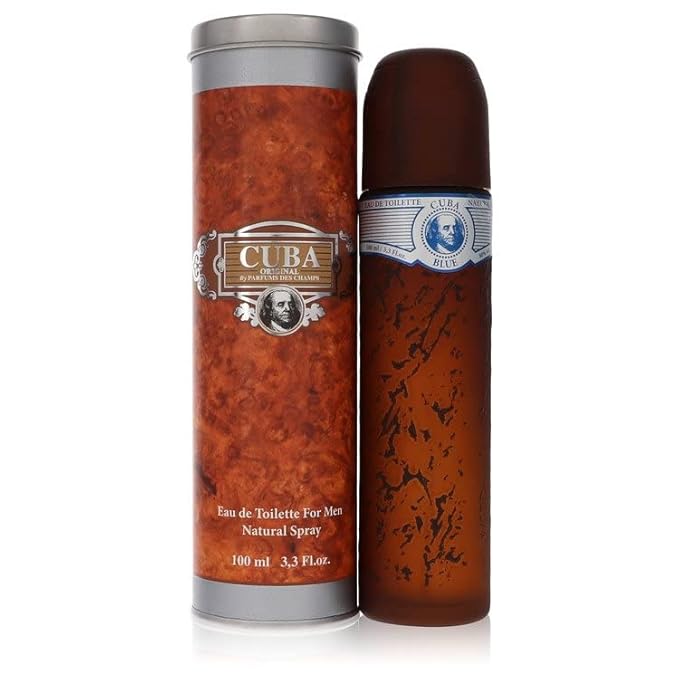 Cuba Blue Cologne By Eau De Toilette Spray 3.4 oz